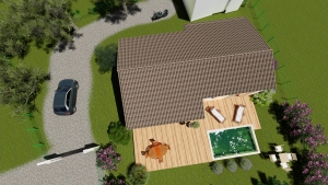 SUDVILLA - Construction La maison de plain pied à FORCALQUEIRET
