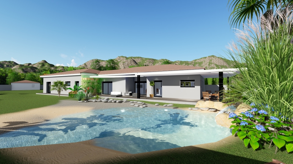 SUDVILLA - Construction La maison de plain pied à MAZAUGUES - 83136