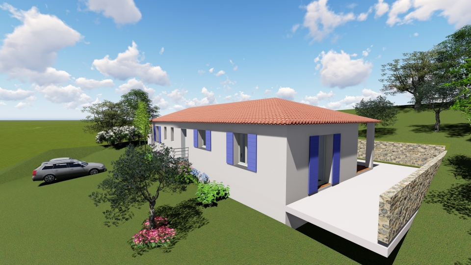 SUDVILLA - Construction La maison de plain pied à SOLLIES TOUCAS - 83210